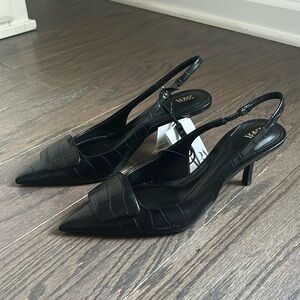Zara Printed slingback, Size EU 36